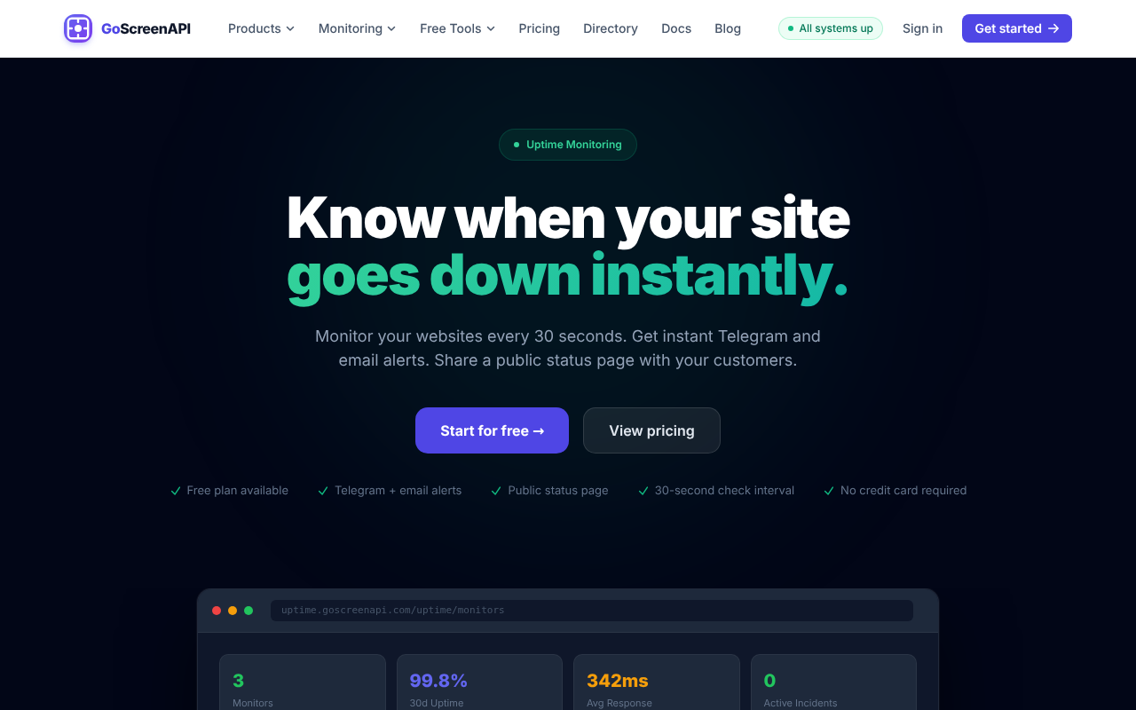 Uptime Monitor